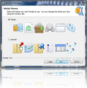 WinZip - Beállítás